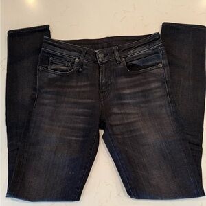 R13 Dark Wash Skinny Jeans